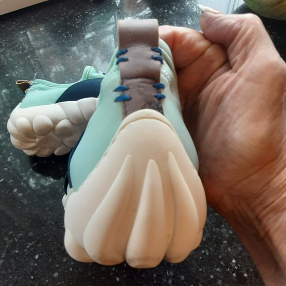 John Fluevog Mint and Navy Sneakers - Picture 4 of 16